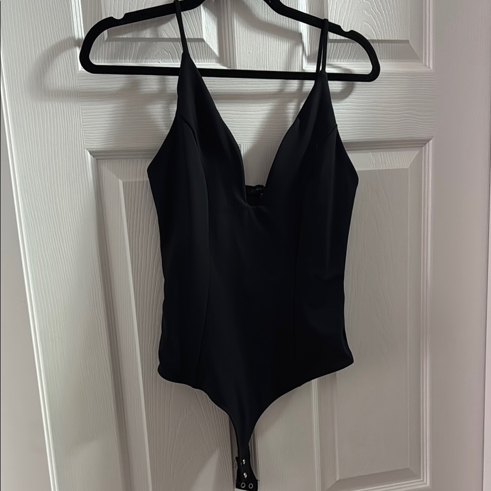 Unworn Dynamite Bodysuit with wire scoop neck